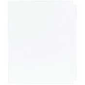 XER3R4418 Copier Tabs, Straight Collated, 3Hole Punch, White