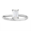 ZALES 3/4 CT. Emerald-Cut Diamond Solitaire Engagement Ring in Platinum