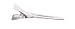 Clips Metal Single Prong 80 Count