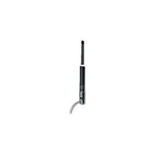 Shakespeare 5206-BL-C VHF 8' Black Antenna with Chrome Errule by