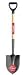 Ames True Temper Shovel Gardener D-Handle Round Point