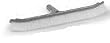 White Nylon Curved, Aluminum Back 18" By Pentair - R111046