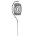 Tools & Hardware : Malibu Solar Plastic Coach Landscape Light with White LED, Pewter #LZ20601P