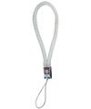CellularFactory: White Charm Strap for Siemens cell phone