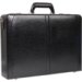 US Luggage / SOLO Leather Expandable Computer Friendly Attache