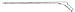 BD Beaver Myringotomy Blades, Spear Tip, Offset 45°, Narrow Shaft, 6/Bx, BD 377120