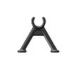Bipod (Black) - LEGO Compatible Weapon Bipod (Black) - LEGO Compatible Weapon