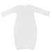 RABBIT SKINS Infant Baby Rib Layette, White, Newborn