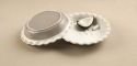 Etch Corningware baking pan is 9.5 inches of sand, stone wash