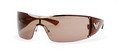 Emporio Armani Sunwear EA 9423 S 0OTK ShnyLghtGld Brn w Brn by