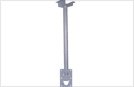 Atlona AT-PLCM-1S - Mounting component ( mounting adapter ) for flat panel - silver - ceiling mountable