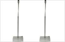 Atlona Universal Floor Speaker Stands ( Pair ) ( Silver )