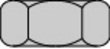 Finished Hex Nut Galvanized 3/8-16 (Pack of 1,000)