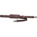 Winn Harness Leather Shoulder Strap. Black & Brown