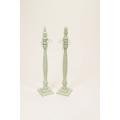 Decorative Accents Wreath Pillar (x2 Asst.) (pack Of 2) Pack of 2 pcs by Decorative Accents