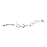 OPparts 61764 Exhaust Muffler by OP Products
