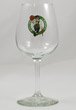 BOSTON CELTICS 12 ounce Team Logo WINE GLASS