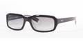 DKNY Sunwear DY4029 313811 Black Top on Ice Gray Gradient