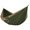 Fox Outfitters Neolite Single Camping Hammock - Lightweight Portable Nylon Parachute Hammock for Backpacking, Travel, Beach, Yard. Hammock Straps & Steel Carabiners Included (Khaki/Olive Green)