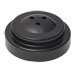Plastic Desk Base for 4x6 Miniature Flag (3 Hole Black)