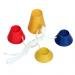 4Pcs Jumbo Rubber Winter Golf Tees, 4 Colors with Different Heights, Ideal for Frosty Days
