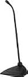 Shure MX412D/S 12-inch (30 cm) Desktop Gooseneck Condenser Microphone, Attached 10-foot (3 m) XLR Cable, Logic Functions, Programmable Switch and LED Indicator, Attached Desktop Base, Supercardioid.