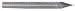 Carbide Cutter - Cone, 1/8 dia. #46-19909