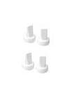 Cyber Monday Playtex Baby Embrace or Petite Breast Pump System - Replacement Breast Cup White Valves: 4-Pack