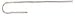 Raindrip #397015B 15PK 8 Galvanized Stakes