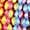 Women's Skechers, Cali Tumblers GoreGeous Wedge Sandals MULTI COLOR STRIPE 7 M