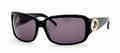 Kate Spade Sunglasses AGATHA S 807P (LQ) Black (Gray Polarized) by