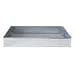 Justrite 27005 26-Gauge Coated Steel Parts Basket, 28" Length x 13" Width x 4" Depth, For 22 Gallon Floor Standing and Bench Top Rinse Tank