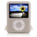 yooZoo iPod Nano 3G Premium Silicone Case with lanyard for Apple iPod Nano 3rd Gen MP3 Player - Misty Gray