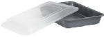 WORLD KITCHEN-ECKO 1061814 Oblong Covered Cake Pan (3 pack)