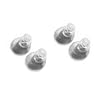 JK Deals Replacement Earbuds / Tips For Bose Triport in-ear Headphones - Medium (Latest Generation 2 Version 6 pack)