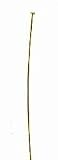 1.5 Inch Gold-Plated Standard (.028 Inch) Headpins (Pkg 100)