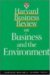 Harvard Business Review on Business a...