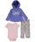 カーターズ Carter's ボディスーツ + カーディガン + パンツ 豪華3点セット 3-Piece Cardigan Set 9M (67-72cm)