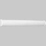 Progress Lighting White Acrylic Two-Light Bath Fixture