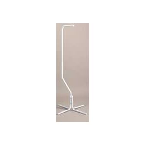 Tubular Steel Bird Cage Stand  White (Medium)