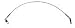 Heavy Duty Wire Leaders Black 12" 45lb 3pcs - Eagle Claw Tackle 08012-009, Fishing Terminal Tackle