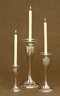 Fluted Candlestick Nickel Medium