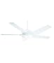 Casablanca Ceiling Fans Stealth Model 3211T in Snow White. Indoor fan.