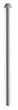 Industrial Grade 1PPD6 Supply Line, Plastic, Pipe Dia 3/8 In