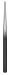 Westward 2AJB7 Long Alignment Punch, 1/4 Tip, 18 In L