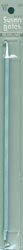 Silvalume 10" Double-End Crochet Hook: Size K 10.5, Green