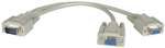 Tripp Lite P516-001 VGA/XVGA Monitor Y Splitter HD15M/2XF