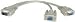 Tripp Lite P516-001 VGA XVGA Monitor Y Splitter HD15M 2XF