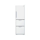 日立 305L 3ドア ノンフロン冷蔵庫SLIM305 R-S31XMV-W