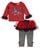 DDG Darlings Baby Girls' "I Love Mommy & Daddy" 2-Piece Outfit - red, 18 months
